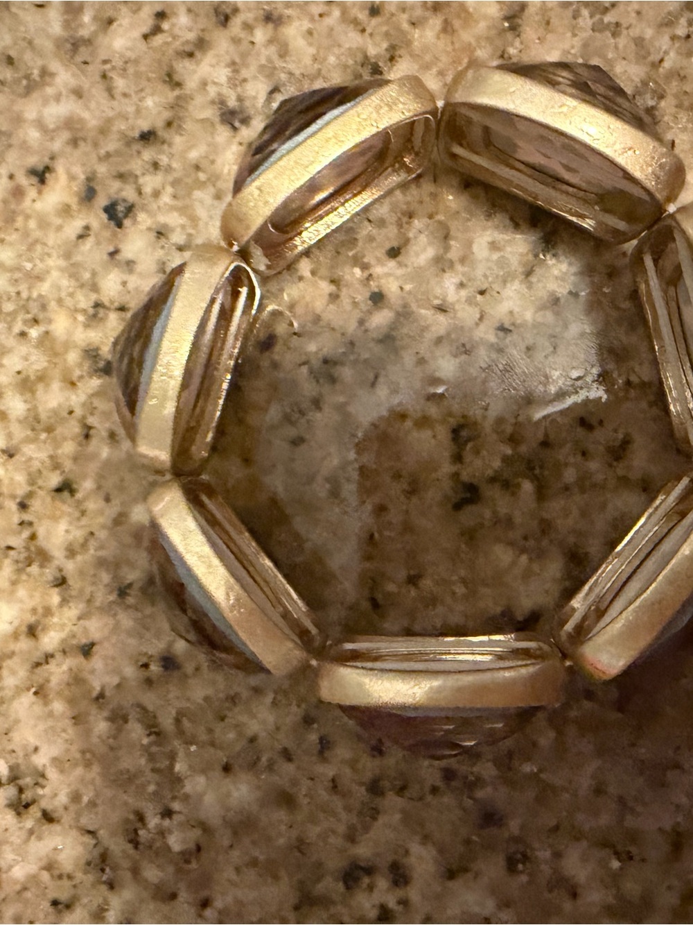Julie Vos Gold-Tone Leopard Print Stretch Bracelet - Brown - Picture 2 of 3